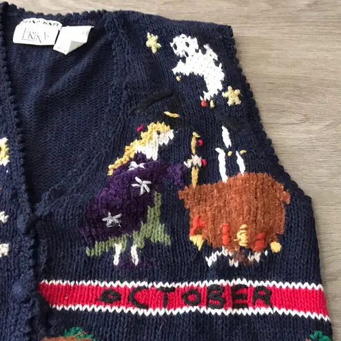 Erika Hand Knit Vest Months October December