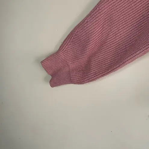 Mango  Pink Knit Crew Neck Pullover Women’s Sweater Size: EUR-USA XS  MEX ECH