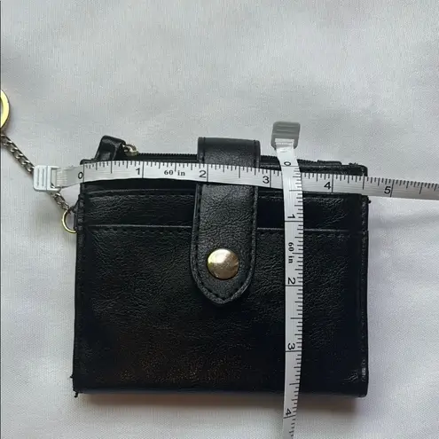 None Keychain Wallet Black Preloved