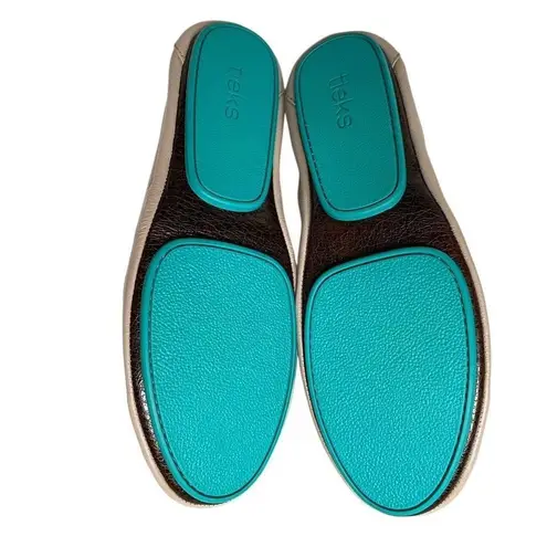 Tieks by Gavrieli Foldable Ballet Flats In Feather Grey women’s 7 box dust bag