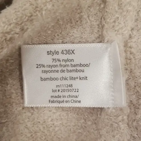 Barefoot Dreams 💕💕 Bamboo Chic Lite Calypso Wrap Cardigan Stone 1X NWT