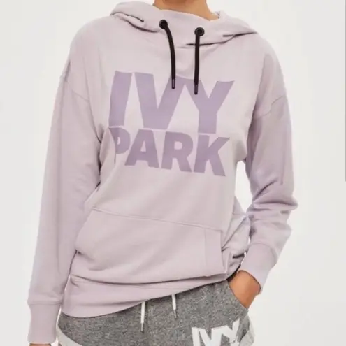 Ivy Park Lavender Logo Dot Hoodie