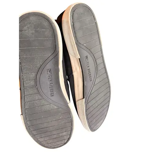 Ben Sherman Size 10.5 Chukka Print Lining Sneakers Stylish Casual Shoes Navy Blue