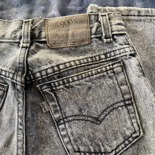 Levi's Rad Vintage Silver Tab Black Acid Washed Levi’s Mom Jeans!