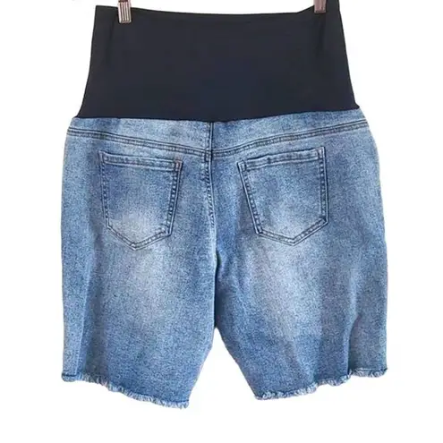 Time and Tru Maternity Bermuda Shorts with Full Panel