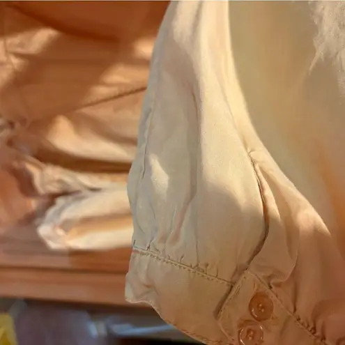 Velvet Heart wrap top women’s L golden yellow