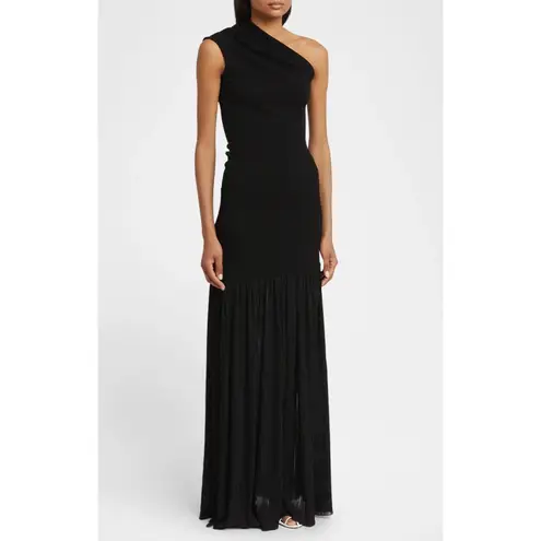 Proenza Schouler Cora One-Shoulder Maxi Dress - Size 12
