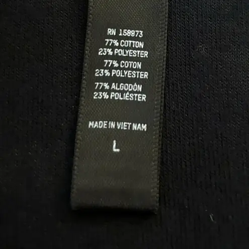 SKIMS Logo Velour Slip Dress in Onyx Black Size Large