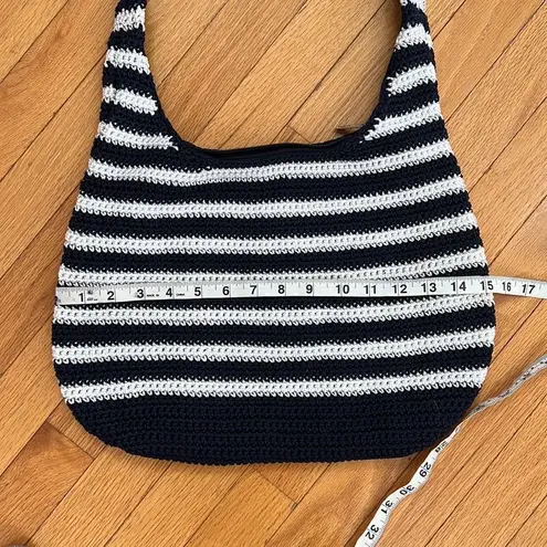 The Sak Navy / white stripe hobo style bag NEW