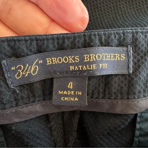 Brooks Brothers 346  Navy Sailor Nautical Natalie Fit Pants Size 4