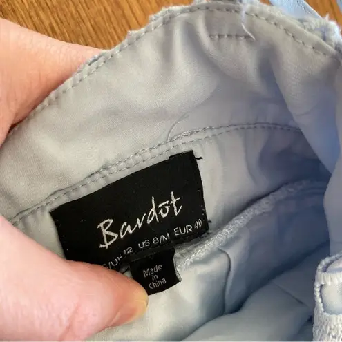 Bardot Revolve Womens 8 Versailles Blue Lace Strappy Midi Dress Fairy Boho Party