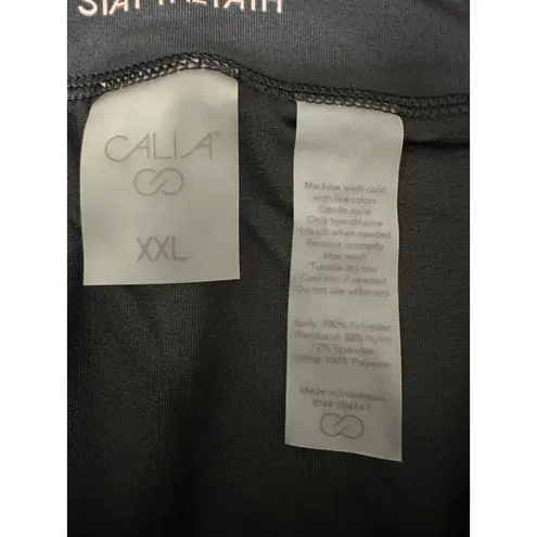 Calia Shorts Women XXL NWT Black Workout Gym Running Training