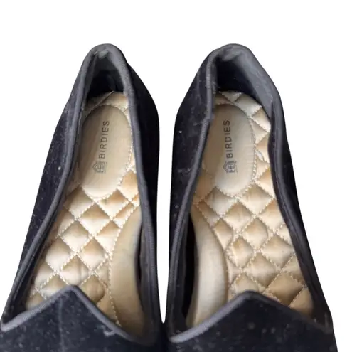Birdies  - Black Velvet Heron Loafers Women’s Sz 8.5