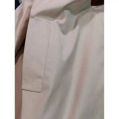 Agner Classic Designer Vintage Womens Reversible Trench Coat Belt Size 6