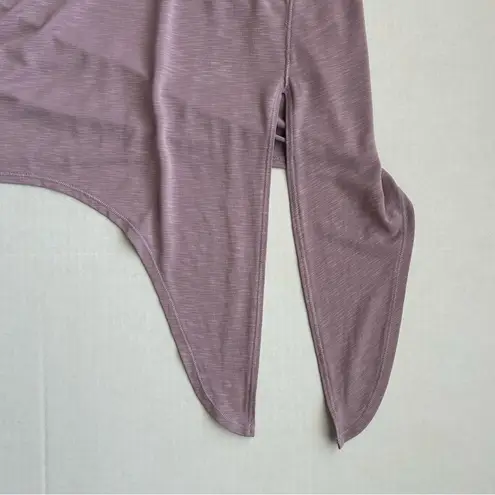 CALIA by Carrie Underwood Women’s Purple Side Tie Tank Top 1X