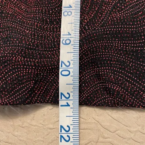 XSCAPE by Joanna Chen. Open Evening Blazer. Size Small Petite. Black/Red Black