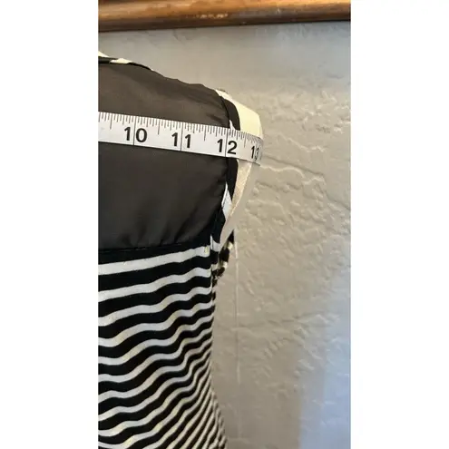 Clearance Espresso Maxi Dress NWT Mesh Accent Size M Black/White Stripe Boho Black Size M