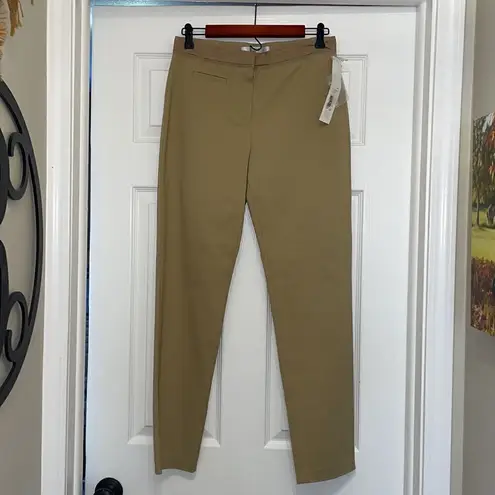 Badgley Mischka Khaki Ankle Length Pants, NWT.