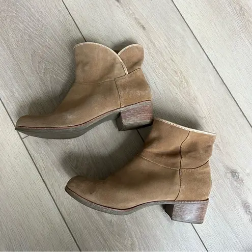 UGG Australia Darling Suede Ankle Boots Chestnut Size 11