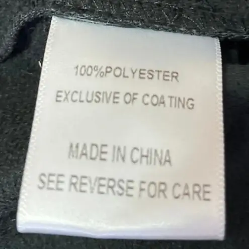 Lucy Paris NEW Black Faux Leather Gathered Ruched Mini Straight Pencil Skirt L