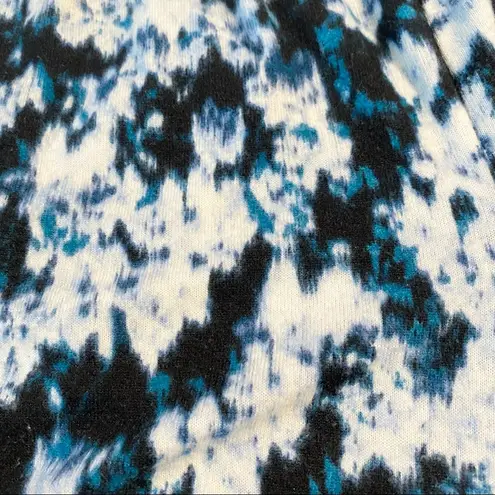 Simply Vera Blue & White Tie Dye Pajama Sleep Shorts Size XL