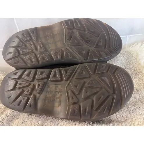 Dr. Martens VTG  Brown Leather Buckle Gladiator Platform Sandals 8209 90s Size 8