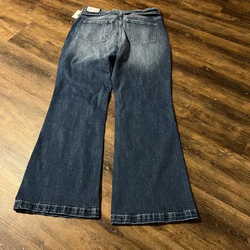 KanCan Blue Flare Wide Leg Jeans Size undefined