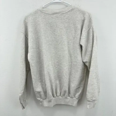 Vintage Artisans Novelty Elk Hunter Christmas Tree Sweatshirt Women's Medium Gray