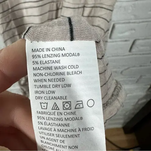 prAna Foundation Striped V Neck Dress Size XS