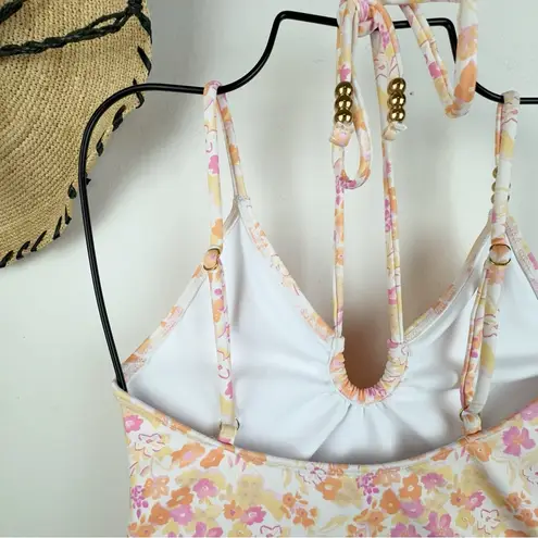 Charlie Holiday Cher One Piece Swimwear Summer Floral Swimsuit Size Small