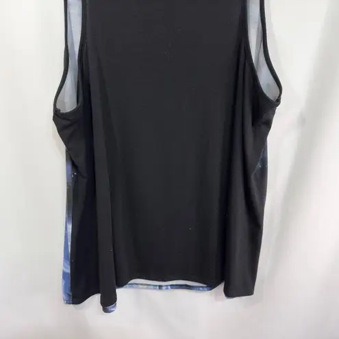 Torrid  Plus Size 3X Tank Top‎ Harry Potter Patronus Blue Black Hogwarts 1179