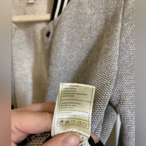 Cupcakes & Cashmere Gray & Black Letterman Varsity Jacket #R Size XS