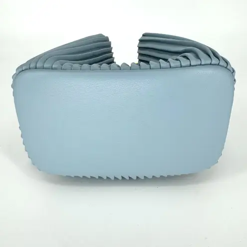 Annie Griffin Annie Handbags Aura Bucket Bag Light Blue NWT