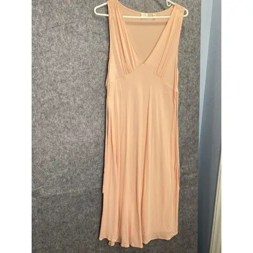 Wilfred Blush Pink Slip Dress Size L Minimalist Fairy Aritzia Midi