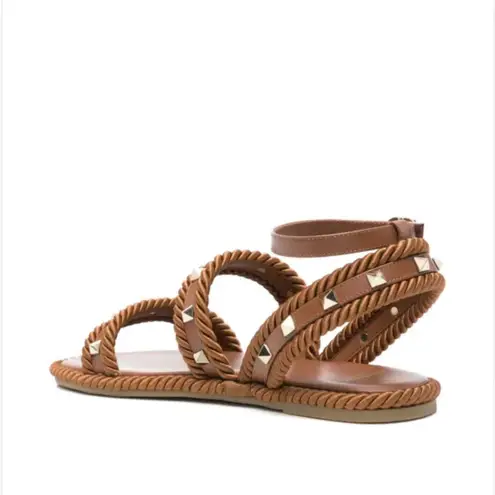 Valentino Garavani Women's Rockstud Espadrille Sandals NEW