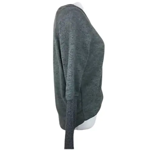 Mondetta 🔵 SALE 3/$25 GRAY HIGH LOW ROUND HEM LONG SLEEVE THUMBHOLE SWEATSHIRT L