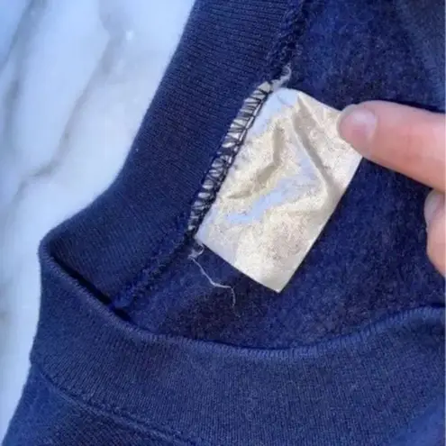 1970s Vintage Peanuts Lucy 'When All Else Fails, There's Chocolate' Crewneck Blue Size L