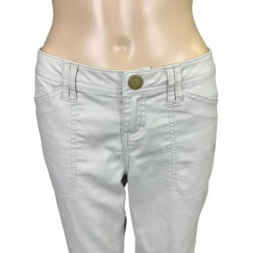 Lole Womens Khaki Bootcut Denim Jeans Pants Beige Tan Size 4