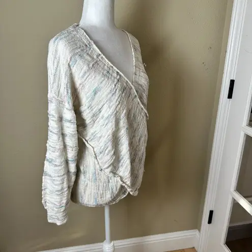 Urban Outfitters Kimchi Blue Wrap Front Crossover Sweater Size Large