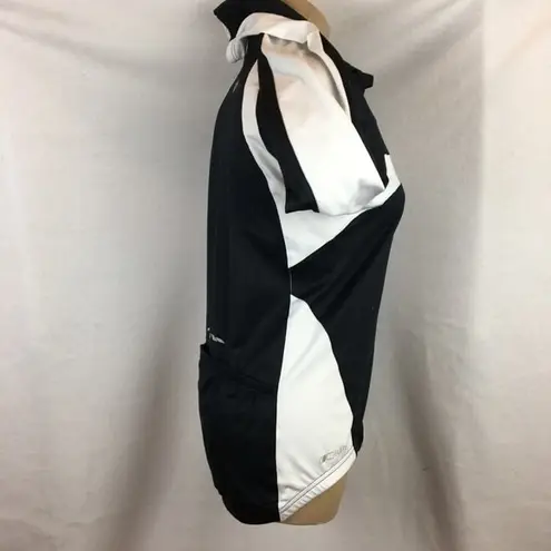 Pearl Izumi Women's Black Elite Fitted Zip Athletic Long Sleeve Sport Jacket M