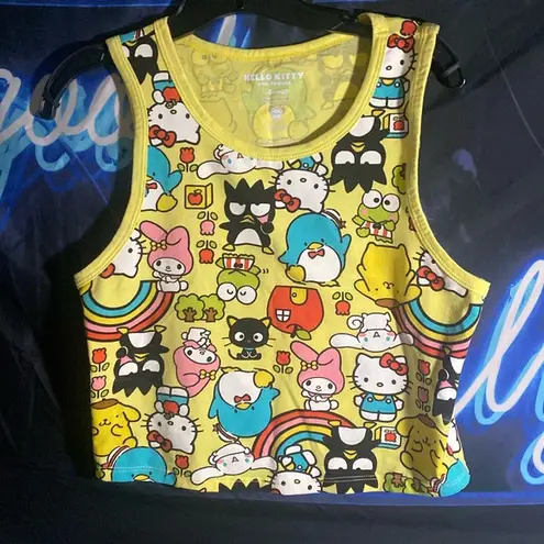 Sanrio Hello Kitty & Friends xl juniors tank crop top