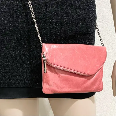 HOBO Vintage “Daria” Convertible Clutch Crossbody Handbag Pink
