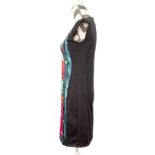 Desigual Dolmen Shift Graphic Print Dress - Size S