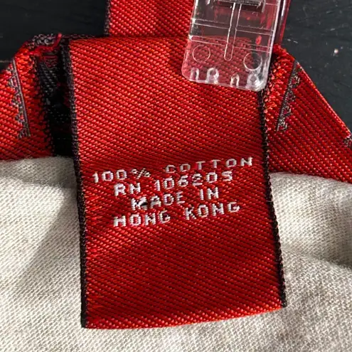 Vintage Sundance Baby Tee Medium 90s Y2K Streetwear Minimalist Basic Simple Tan