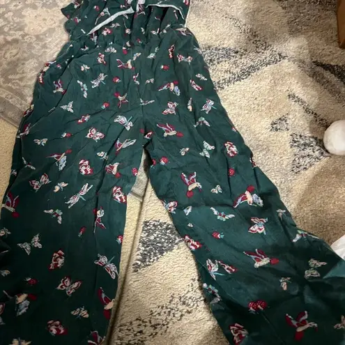 Matilda Jane Jumpsuit Evergreen Dream Ruffle Sleeve Size Small - Image 11