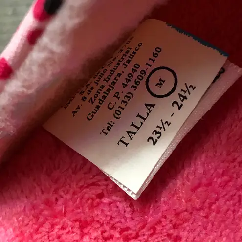 bella snoopy sister polkadot padded heal slippers Pink Size 6.5