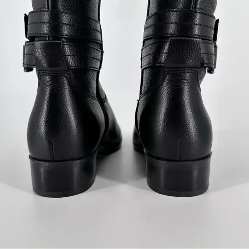 Naturalizer Rory Black Knee High Riding Boots size 5 Wide Calf Comfort New