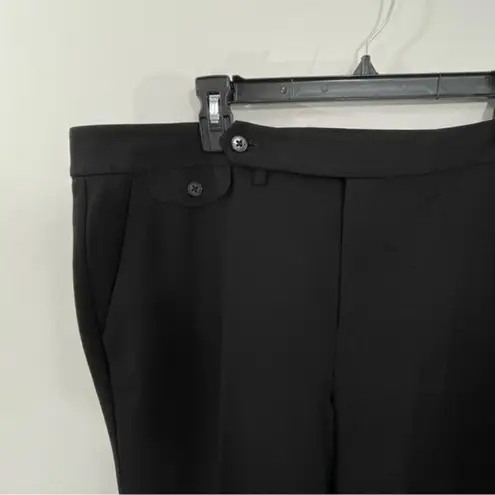 Ralph Lauren Lauren  Women’s Black Wool Dress Pants Size 14 Trousers with Pockets