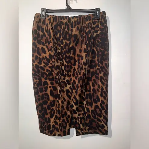 Lane Bryant  Animal Print Pencil Skirt Size 14