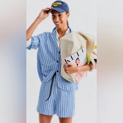 KULE The Drake Striped Blazer Size M NWT Blue Size M